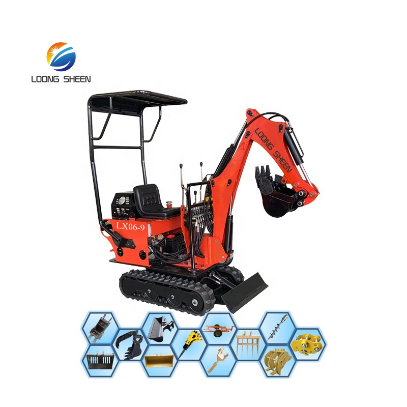 600Kg 履带挖掘机 LX06-9